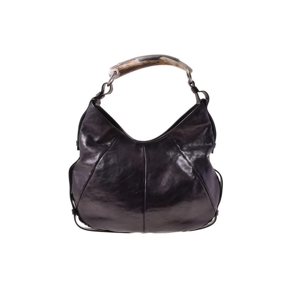 Saint Laurent Mombasa YVES Calf Black  Handbag